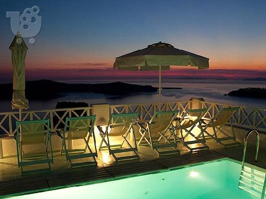 Traditional apartments suites studios Sunny Villas Santorini Imerovigli Greece